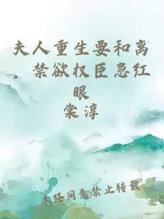夫人重生要和离，禁欲权臣急红眼